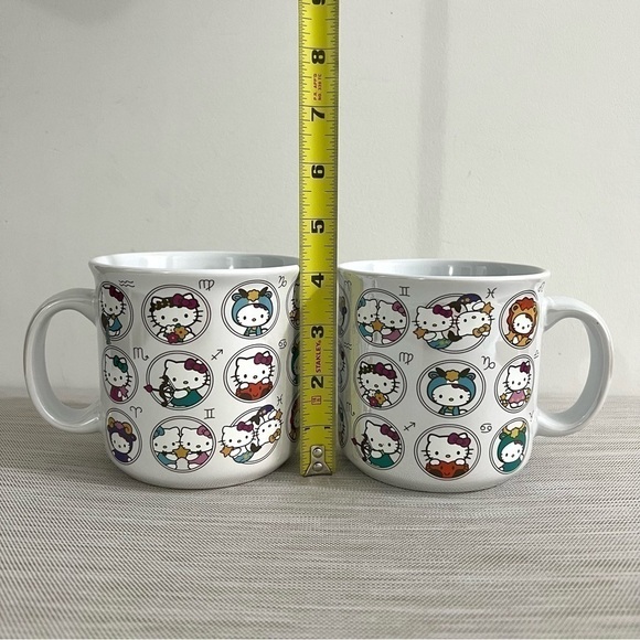 Hello Kitty Zodiac Signs Mug Set of 2 - Picture 7 of 8